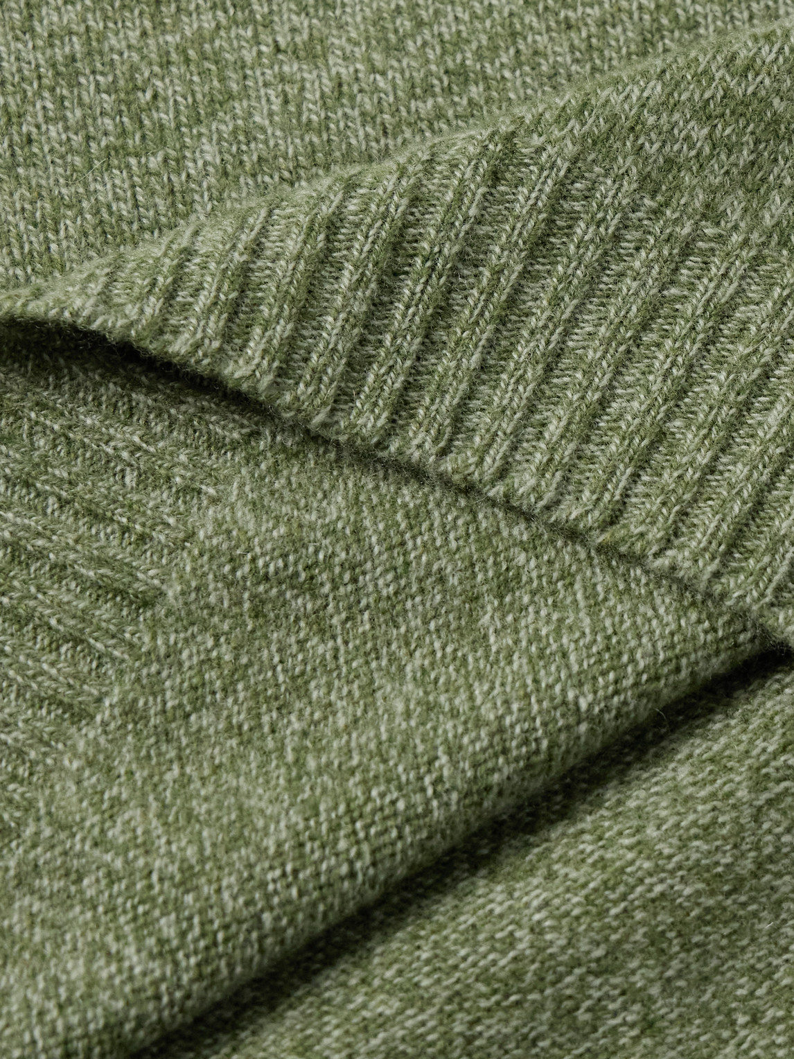 Boglioli Wool And Cashmere-blend Sweater In Gray