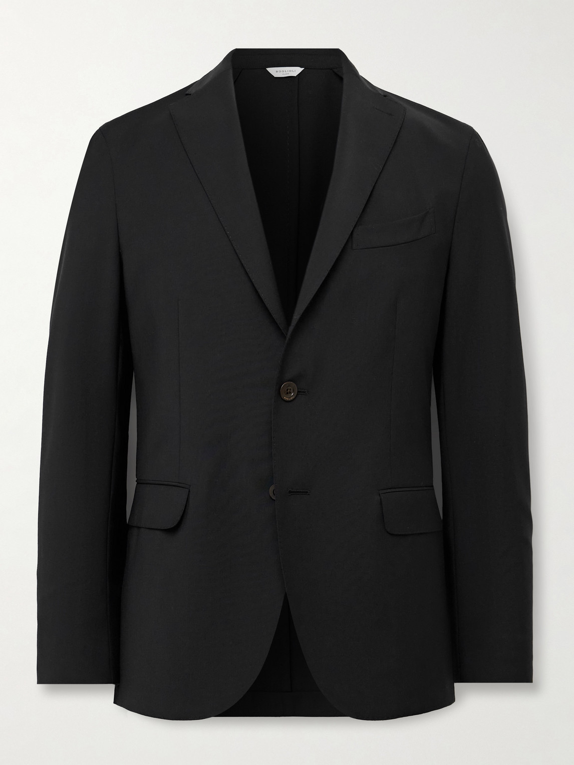 Boglioli K-Jacket Unstructured Wool-Blend Crepe Suit Jacket - Men