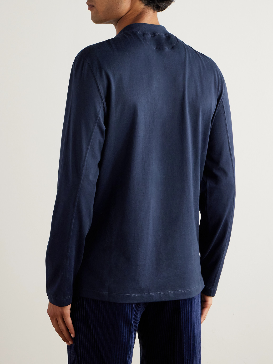 Slim-Fit Logo-Print Cotton-Jersey T-Shirt