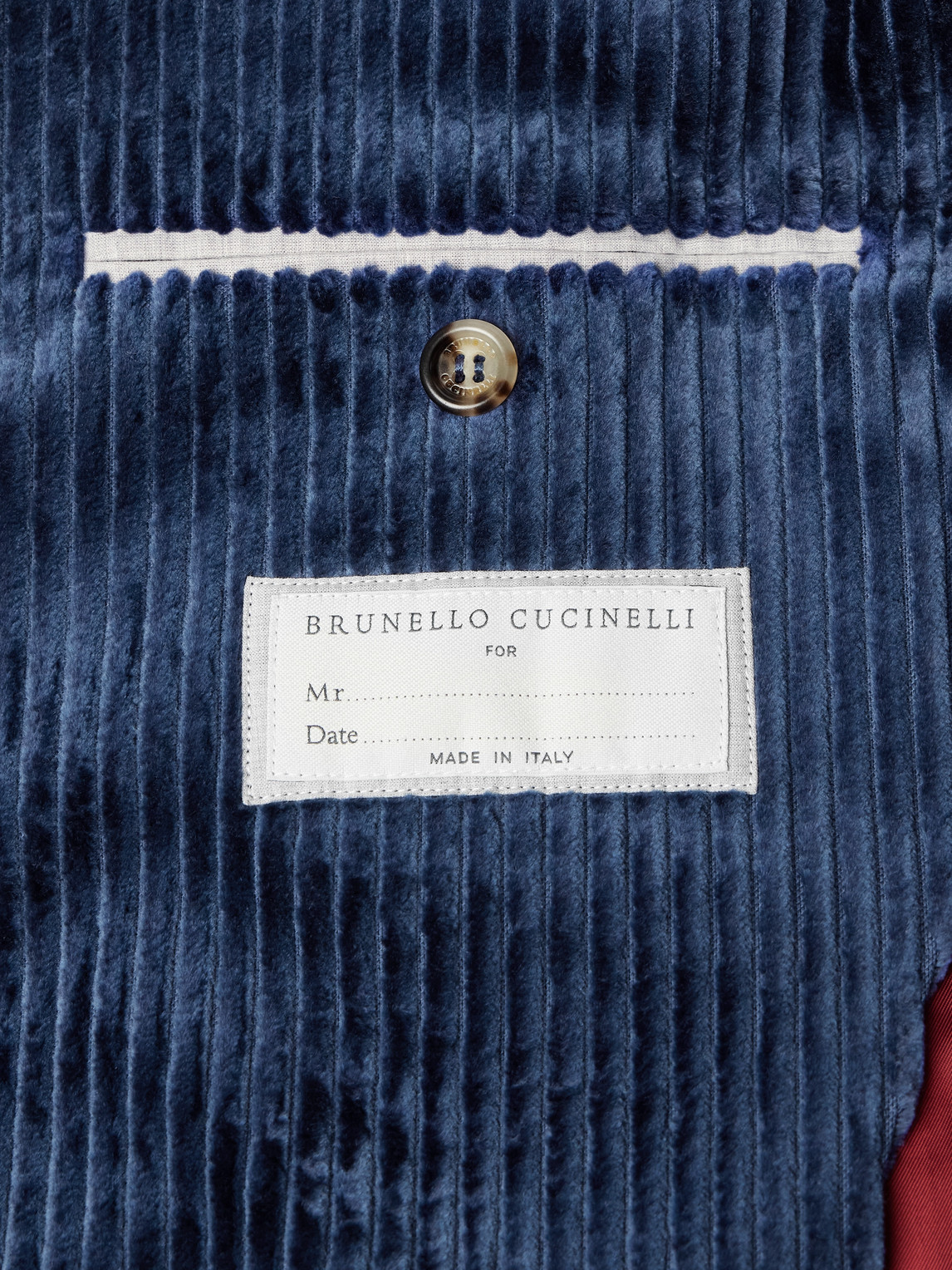 Cotton-Corduroy Suit Jacket