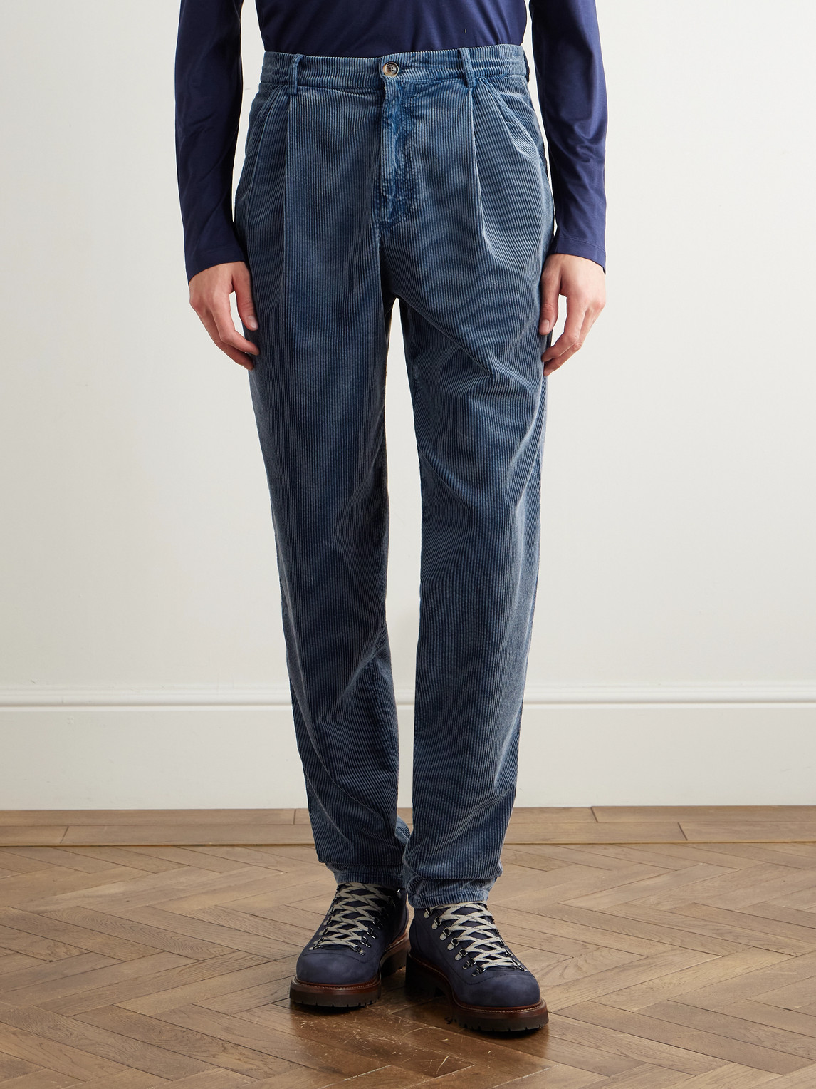 Tapered Cotton- Corduroy