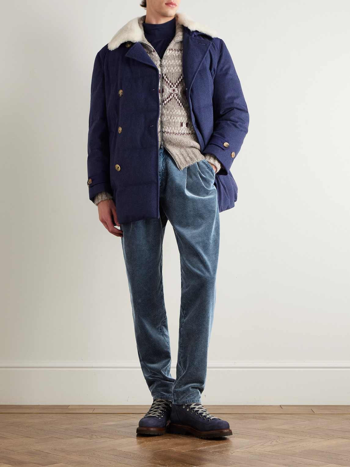 Tapered Cotton- Corduroy