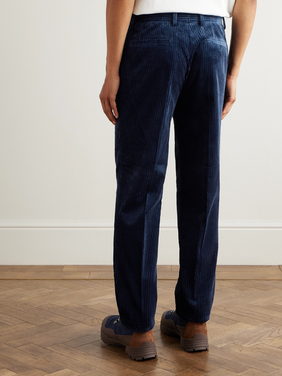 Straight-Leg Cotton- Corduroy