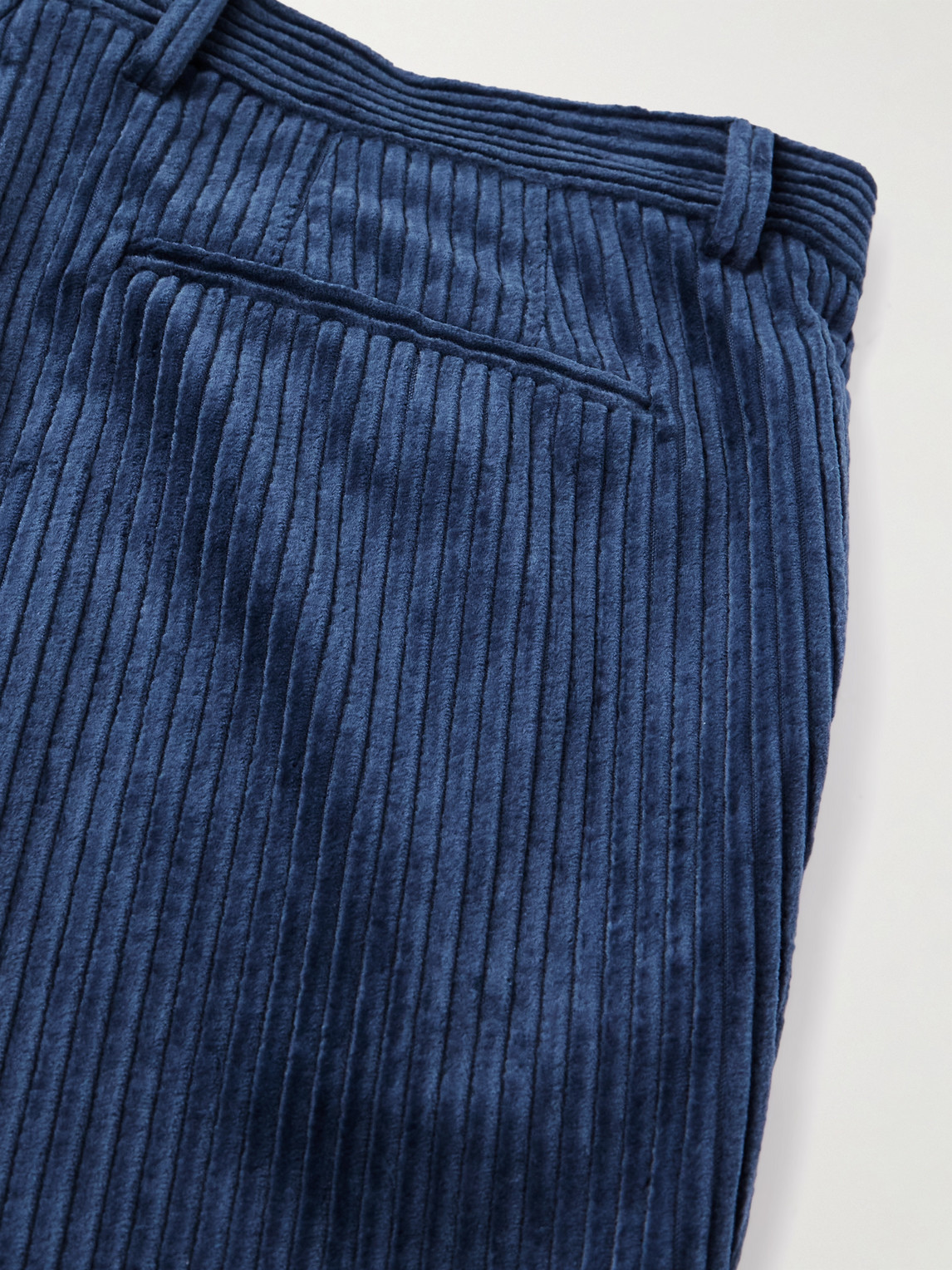Straight-Leg Cotton- Corduroy