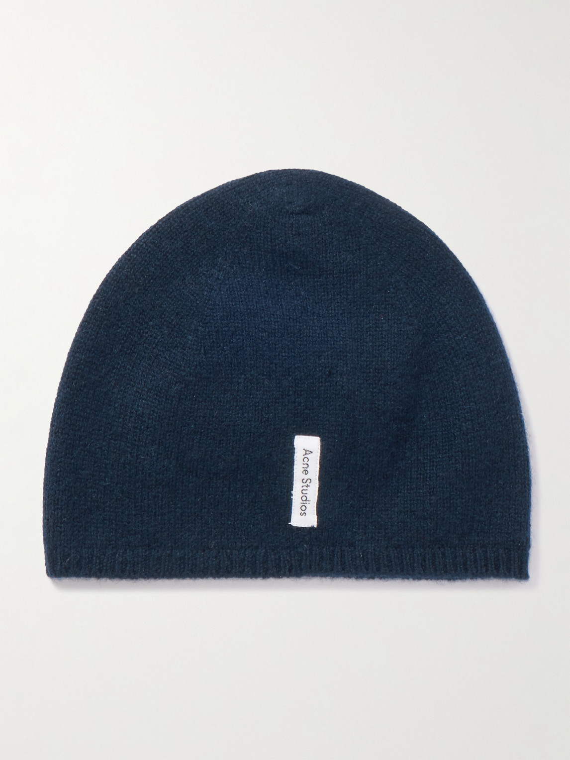 Acne Studios Kassia Appliquéd Cashmere Beanie In Blue