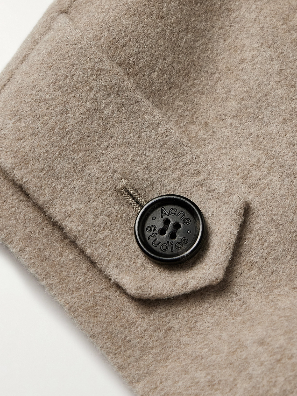 Acne Studios Doveo Double-faced Wool And Cashmere-blend Felt Jacket In Neutral