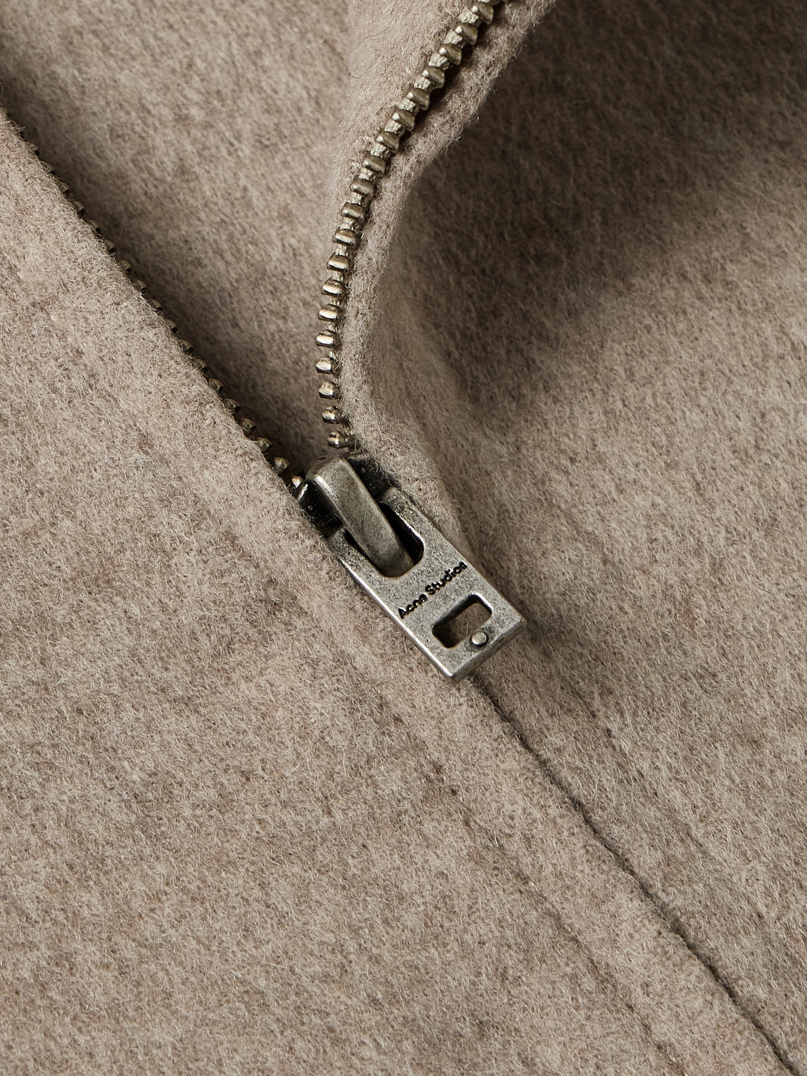 Acne Studios Doveo Double-faced Wool And Cashmere-blend Felt Jacket In Neutral