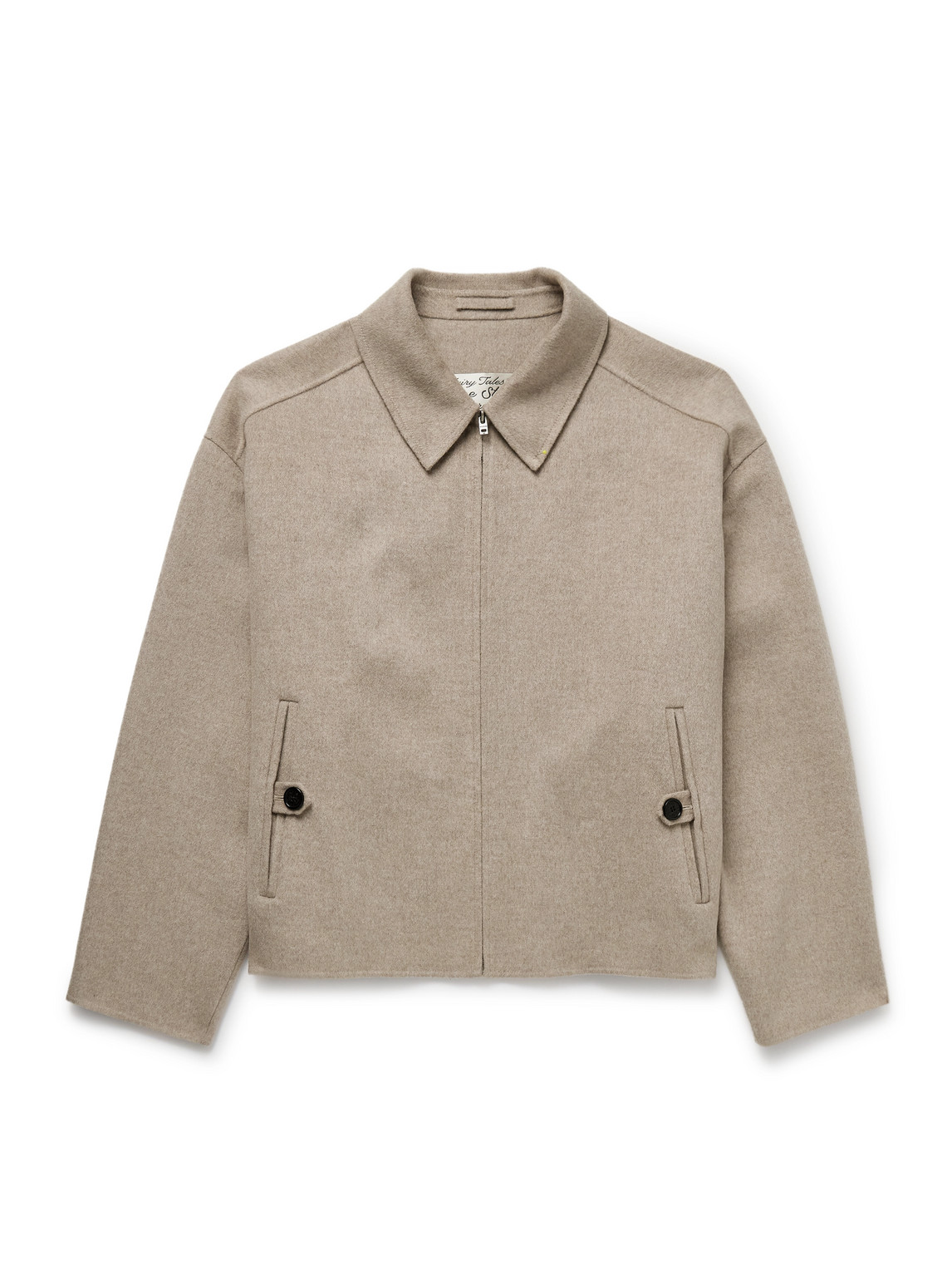 Acne Studios Doveo Double-faced Wool And Cashmere-blend Felt Jacket In Neutral
