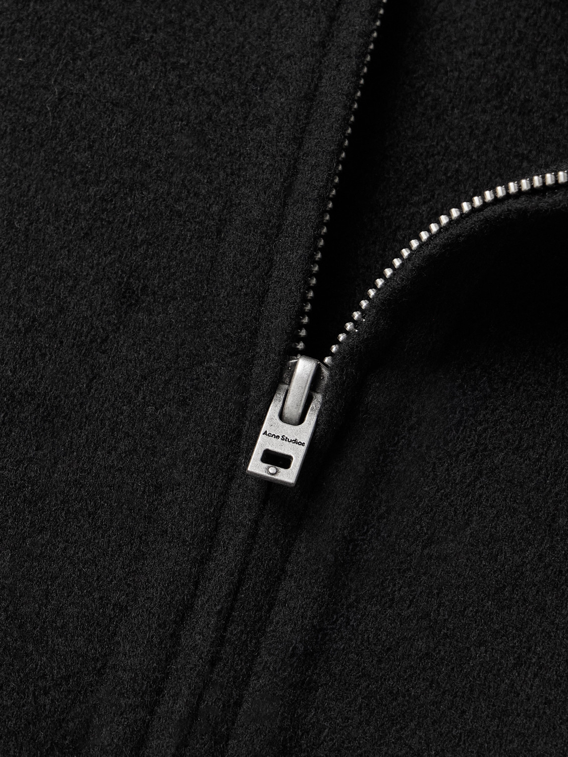 Acne Studios Doveo Double-faced Wool And Cashmere-blend Felt Jacket In Black