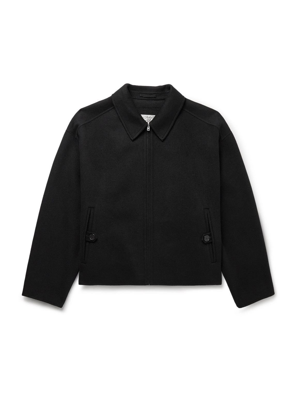 Acne Studios Doveo Double-faced Wool And Cashmere-blend Felt Jacket In Black