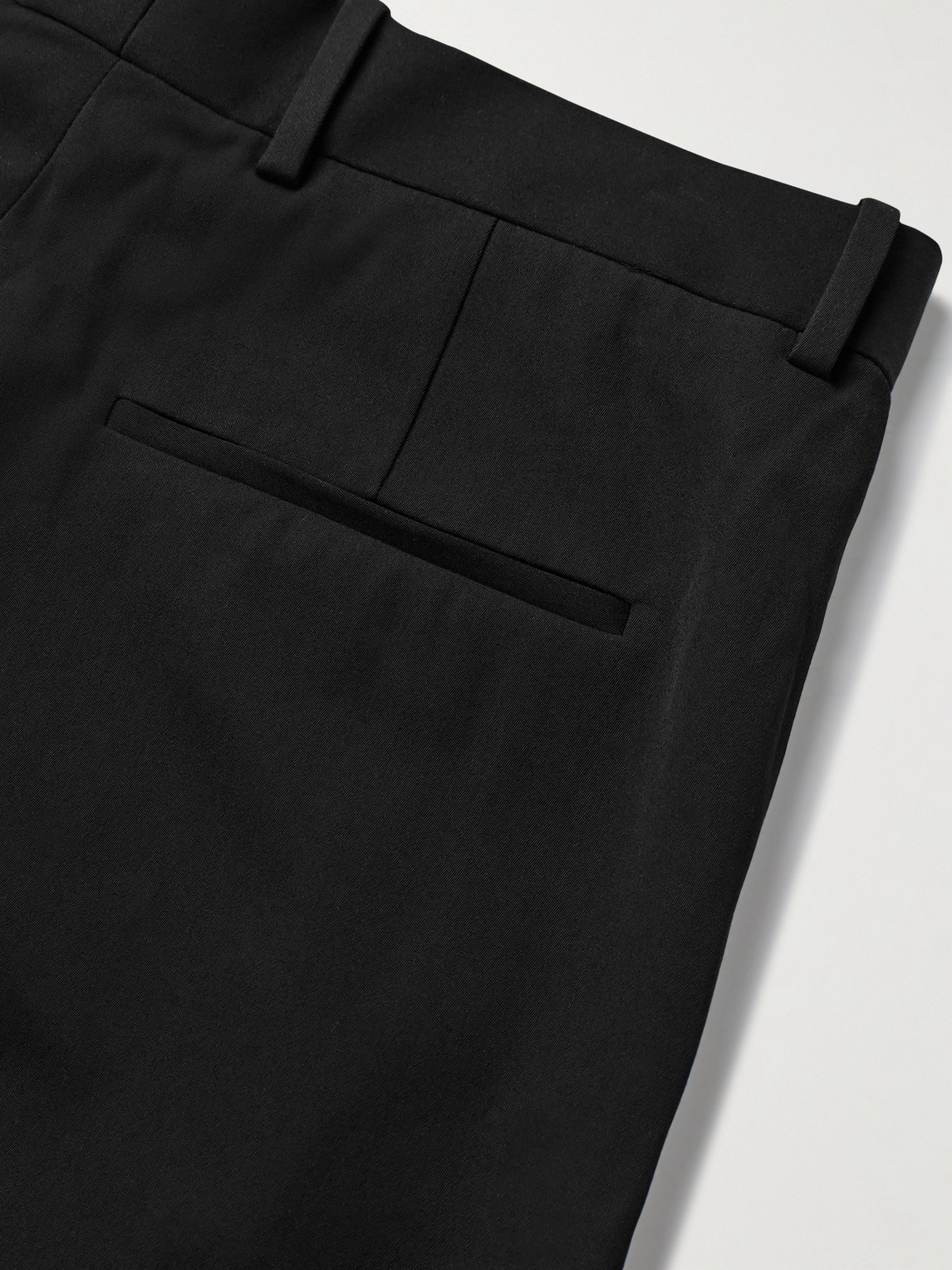 Acne Studios Black Tailored Trousers In Black