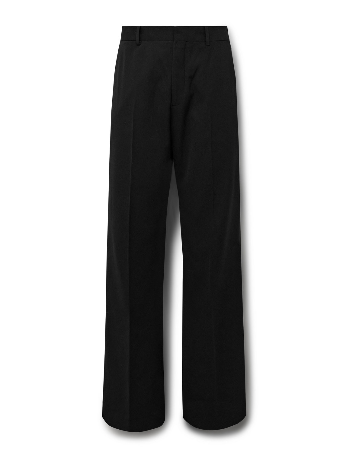 Acne Studios Black Tailored Trousers In Black