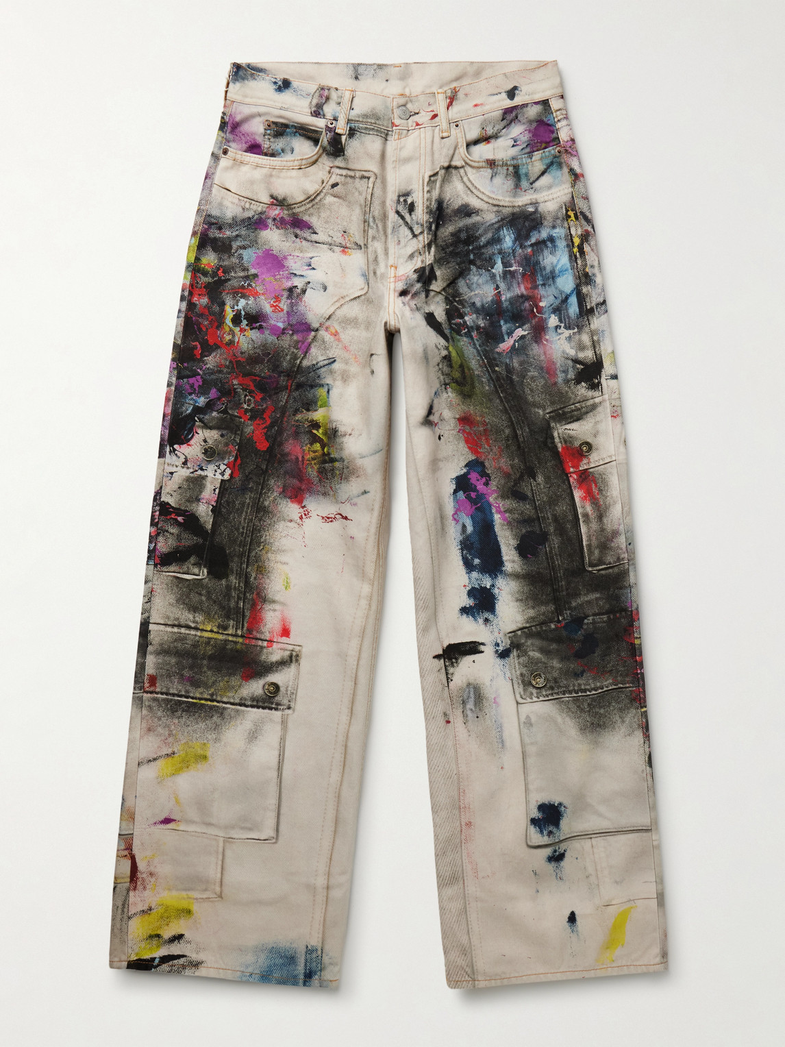 Acne Studios Baggy Jeans In Multi