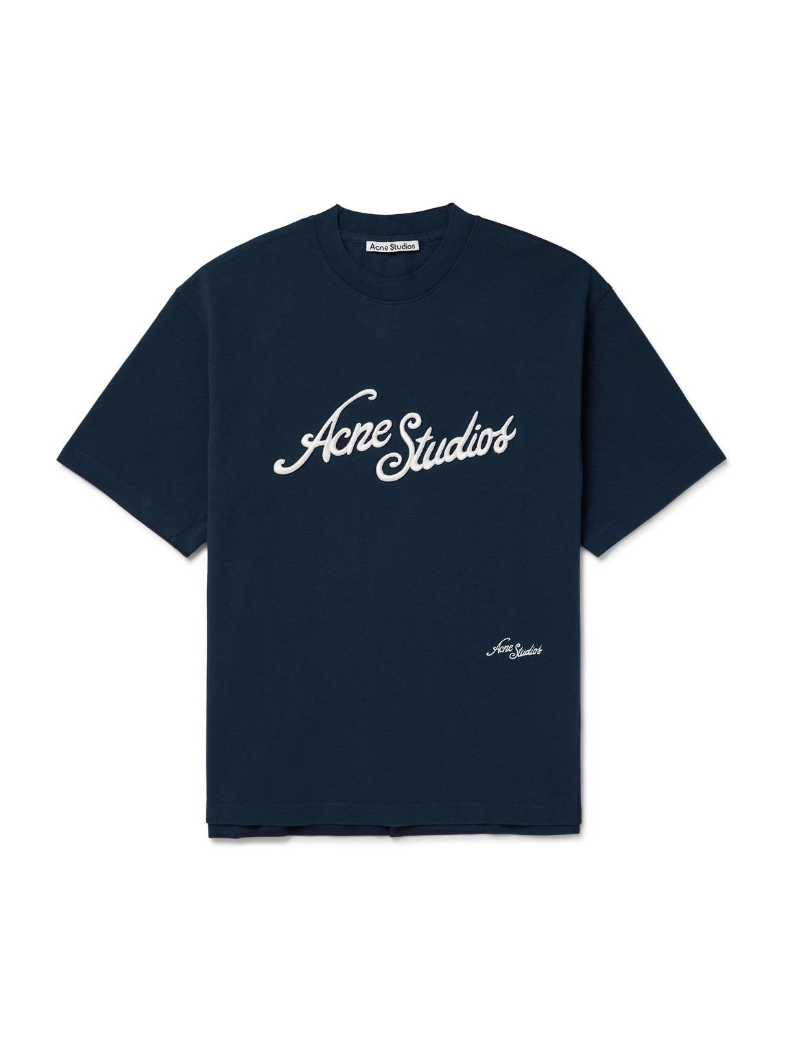 Exford Logo-Embroidered Cotton-Piqué T-Shirt