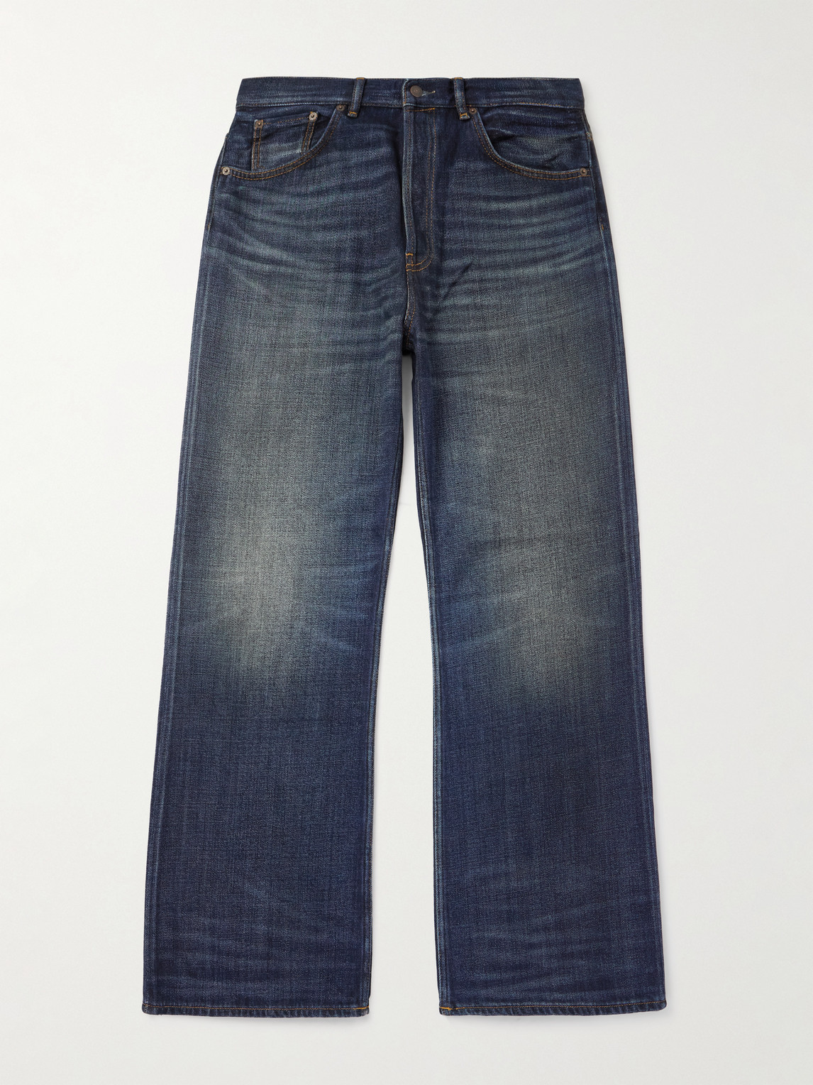 Acne Studios 2021m Yoyogi Wide-leg Jeans In Blue