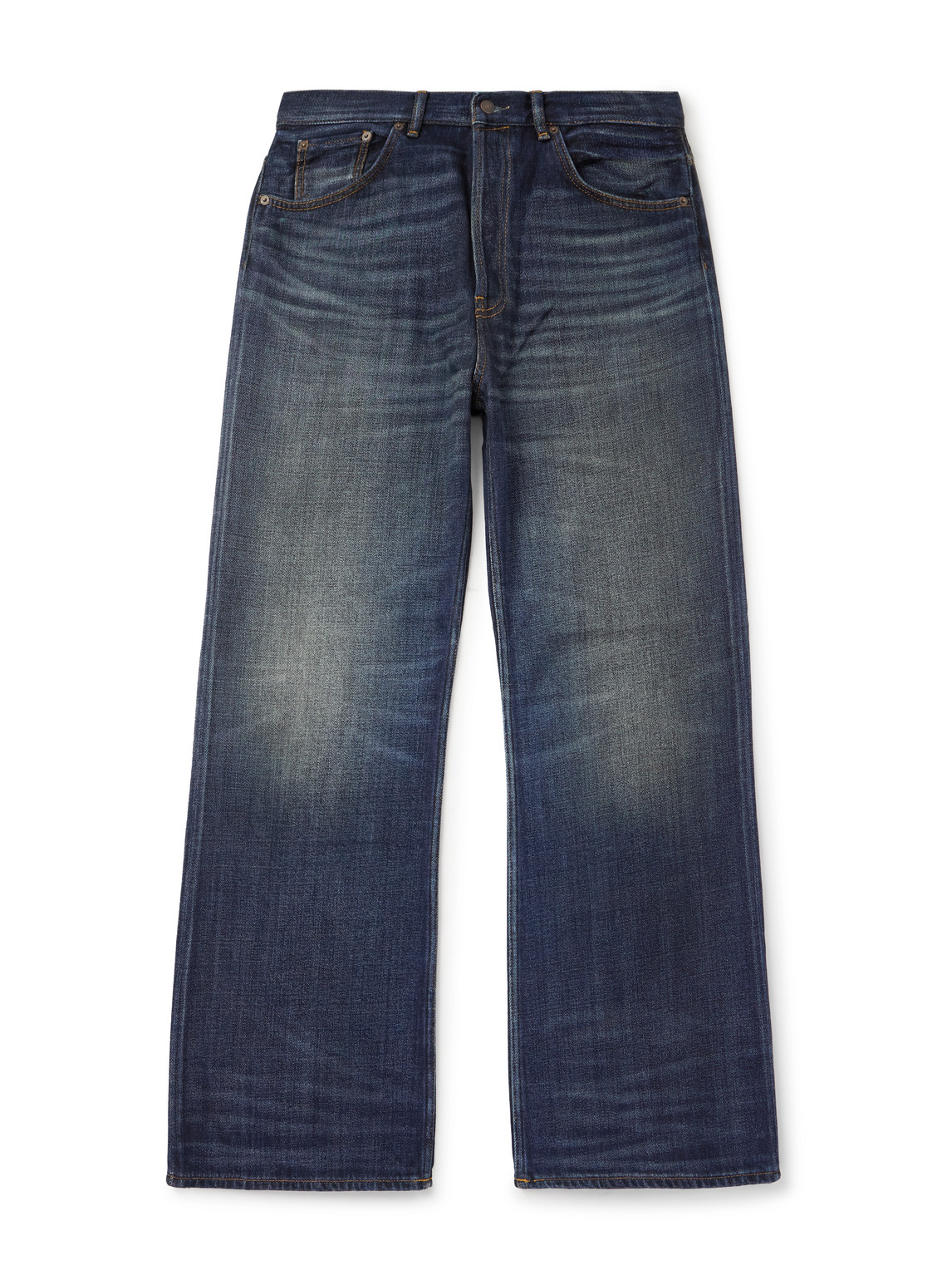 Acne Studios 2021m Yoyogi Wide-leg Jeans In Blue