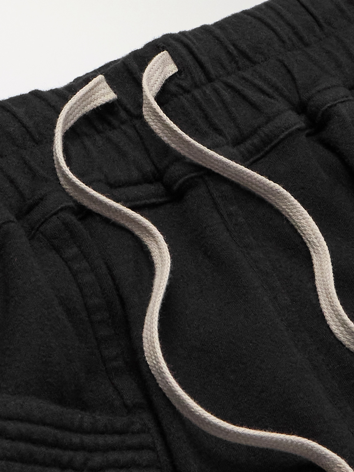 Rick Owens Drkshdw Drkshdw By Rick Owens Creatch Wide Cargo Pants In Black