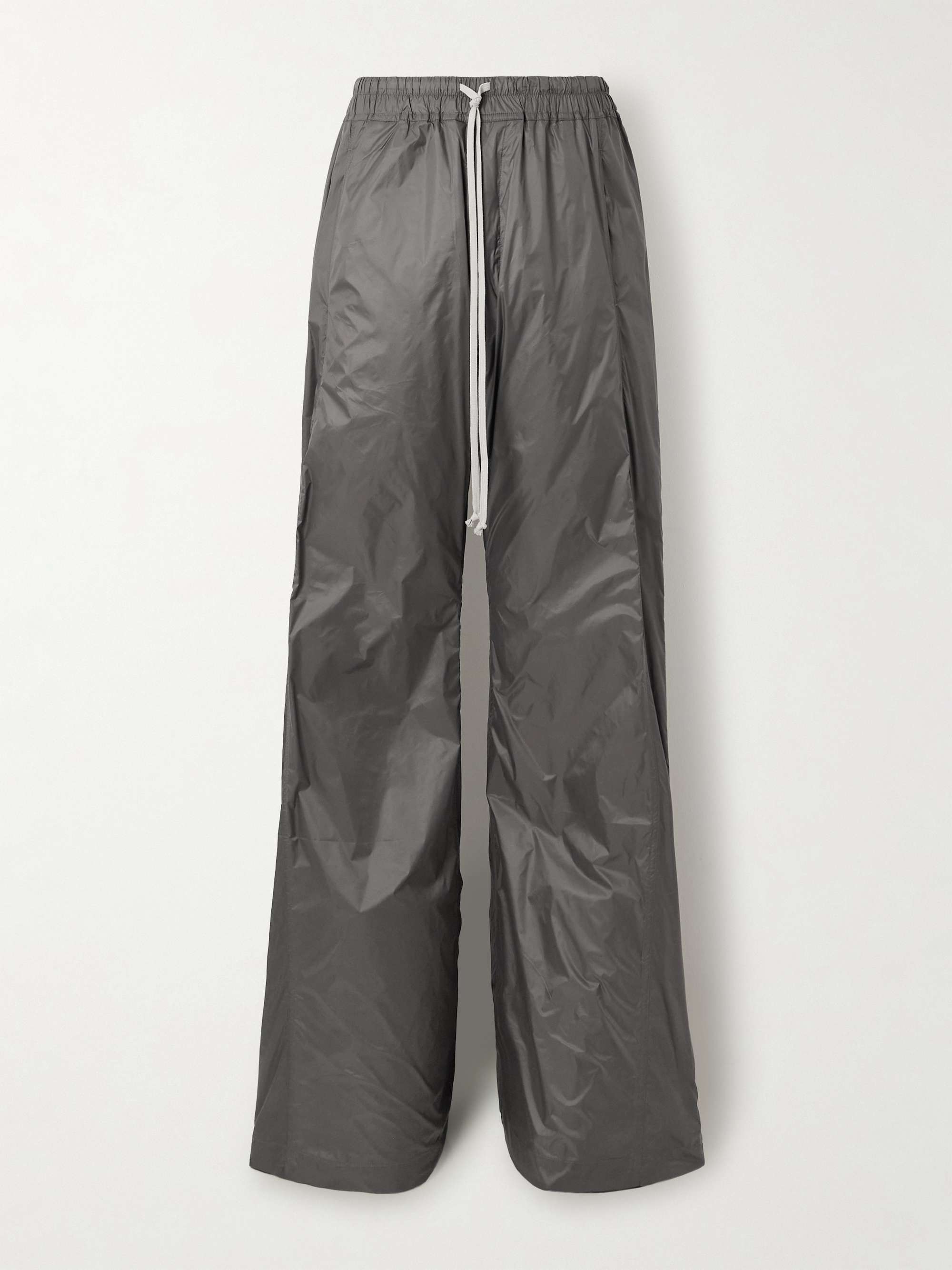 DRKSHDW BY RICK OWENS ナイロンキャンバス ワイドパンツ ドロー