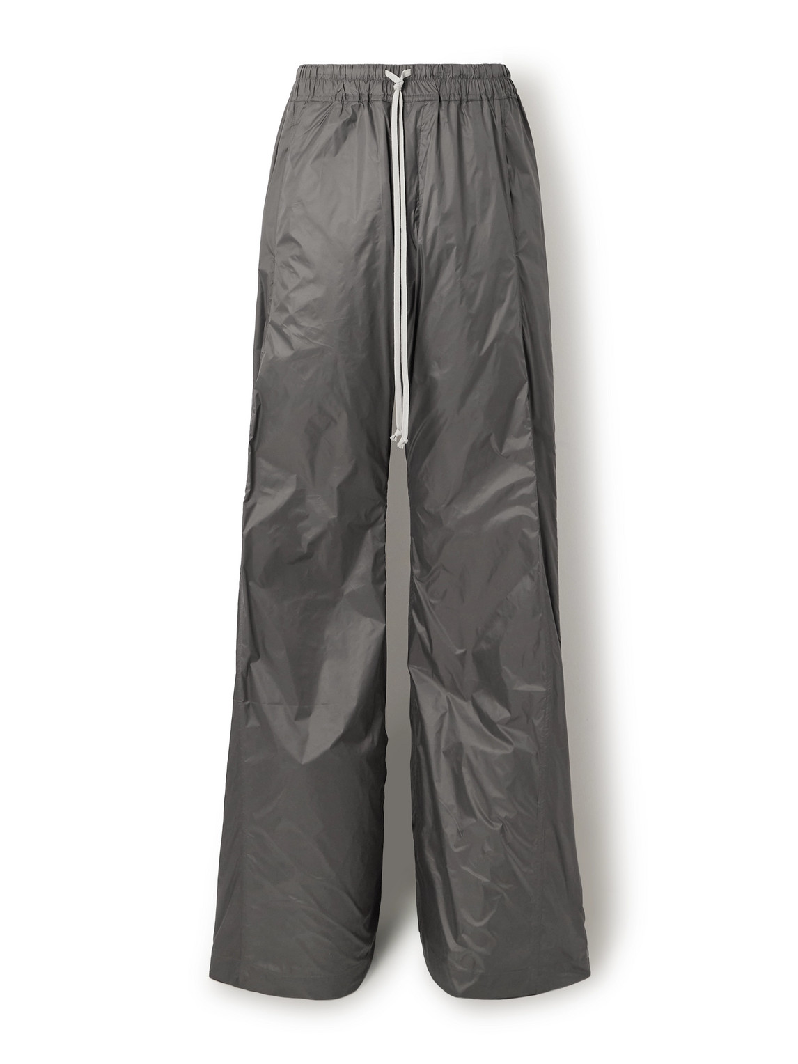 Rick Owens Drkshdw Pusher Wide-leg Nylon-canvas Drawstring Trousers In Multi