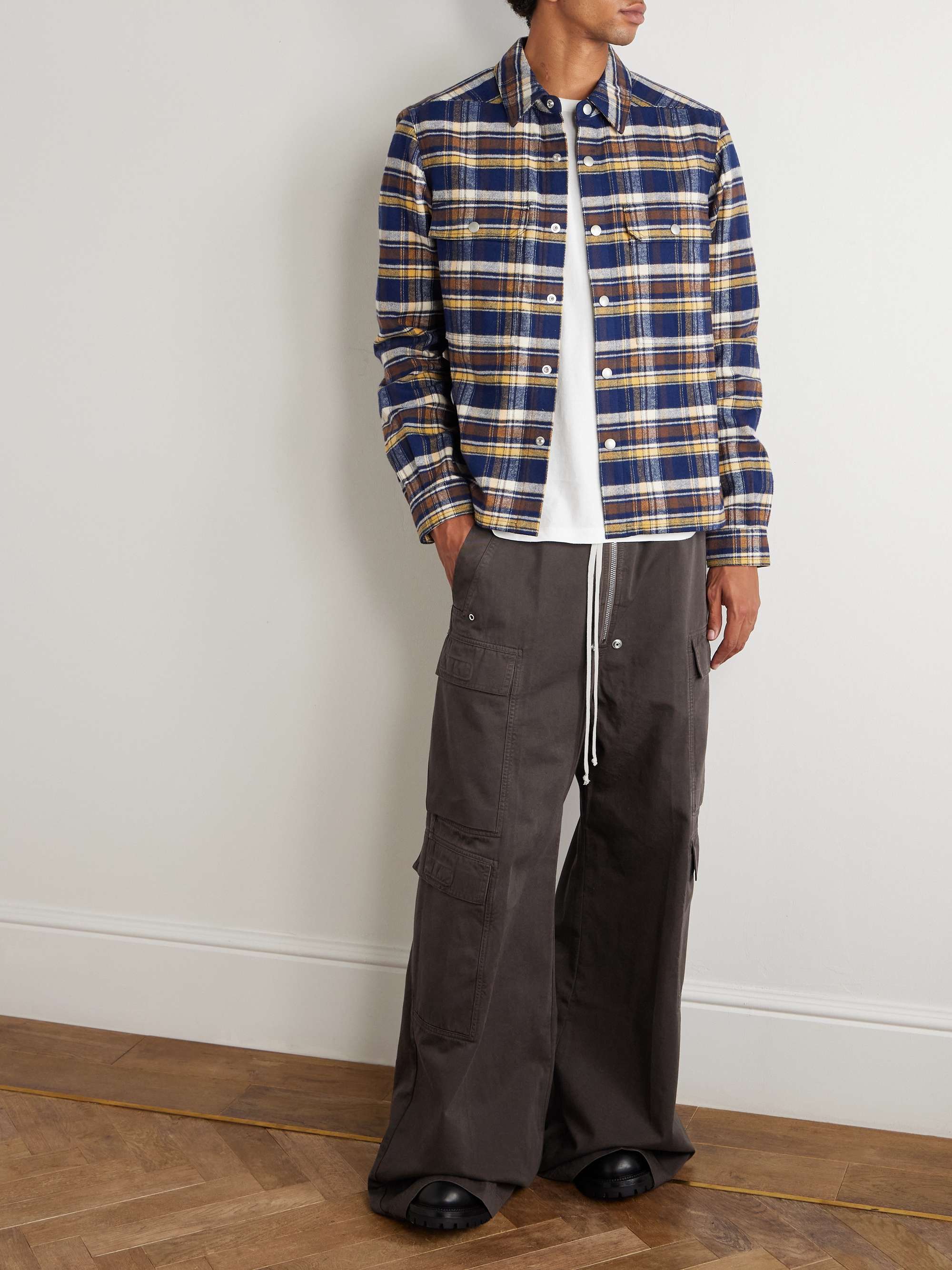 【M】Rick Owens drkshdw drawstring long DRKSHDW by Rick Owens Drawstring Pants for Men | MR PORTER