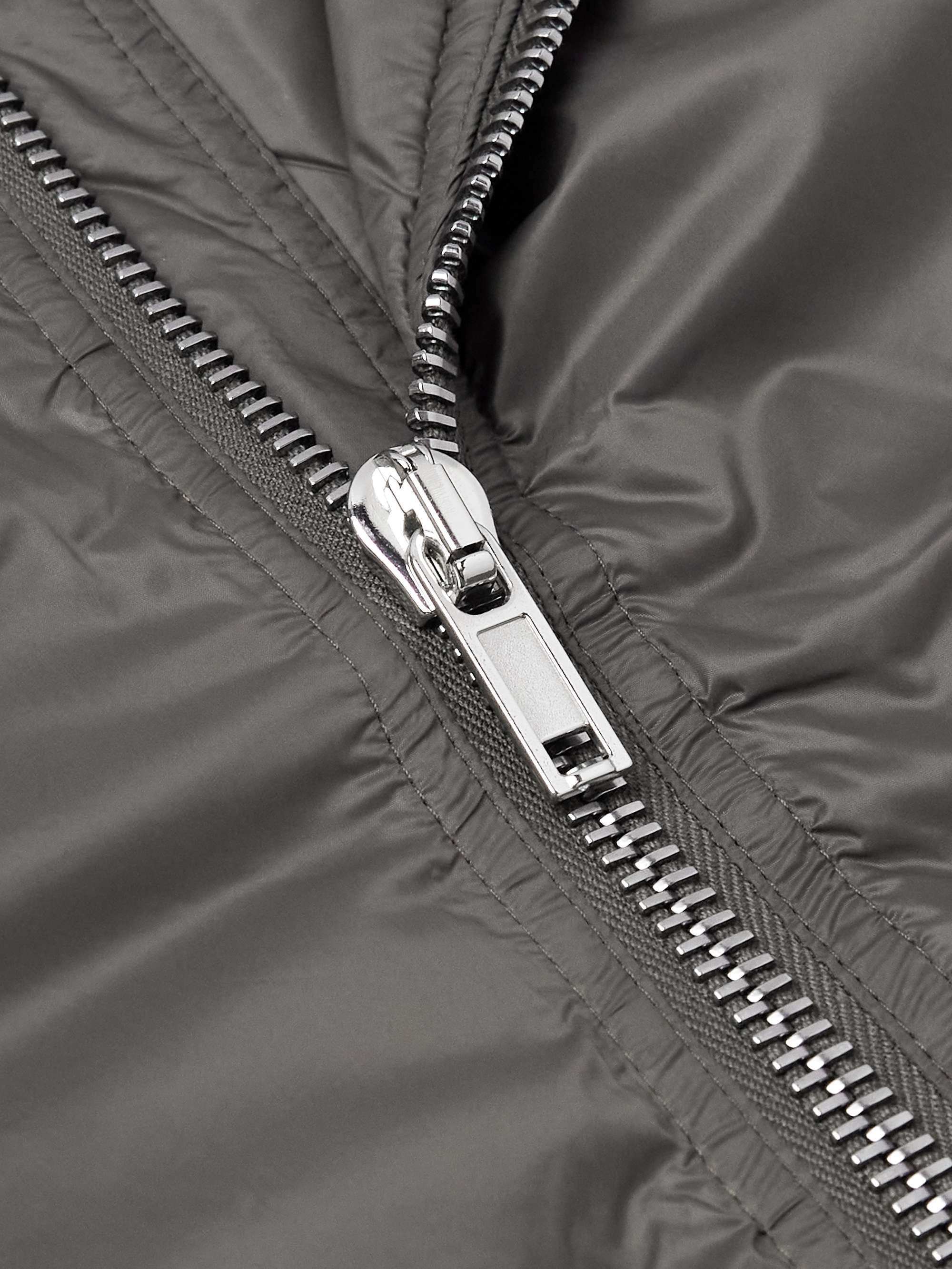 Rick Owens DRKSHDW オーバーサイズライトナイロンコート Rick Owens DRKSHDW フィッシュテール パーカーコート