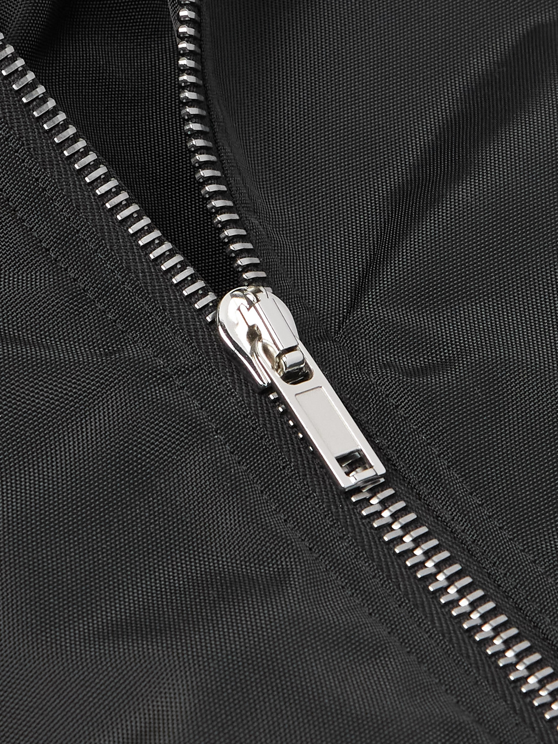 Rick Owens Drkshdw Alice Cropped Padded Nylon-canvas Hooded Bomber Jacket In Black