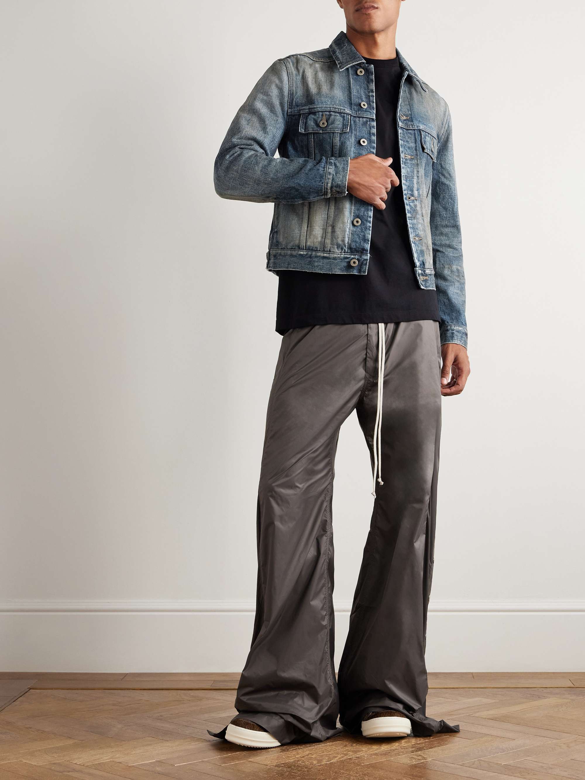 DRKSHDW by RICK OWENS デニムジャケット Rick Owens DRKSHDW デニムジャケット | ブルー | FARFETCH JP