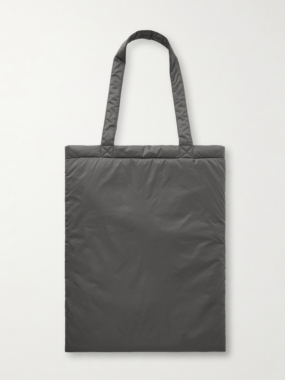 Rick Owens Drkshdw Padded Shell Tote Bag In Gray