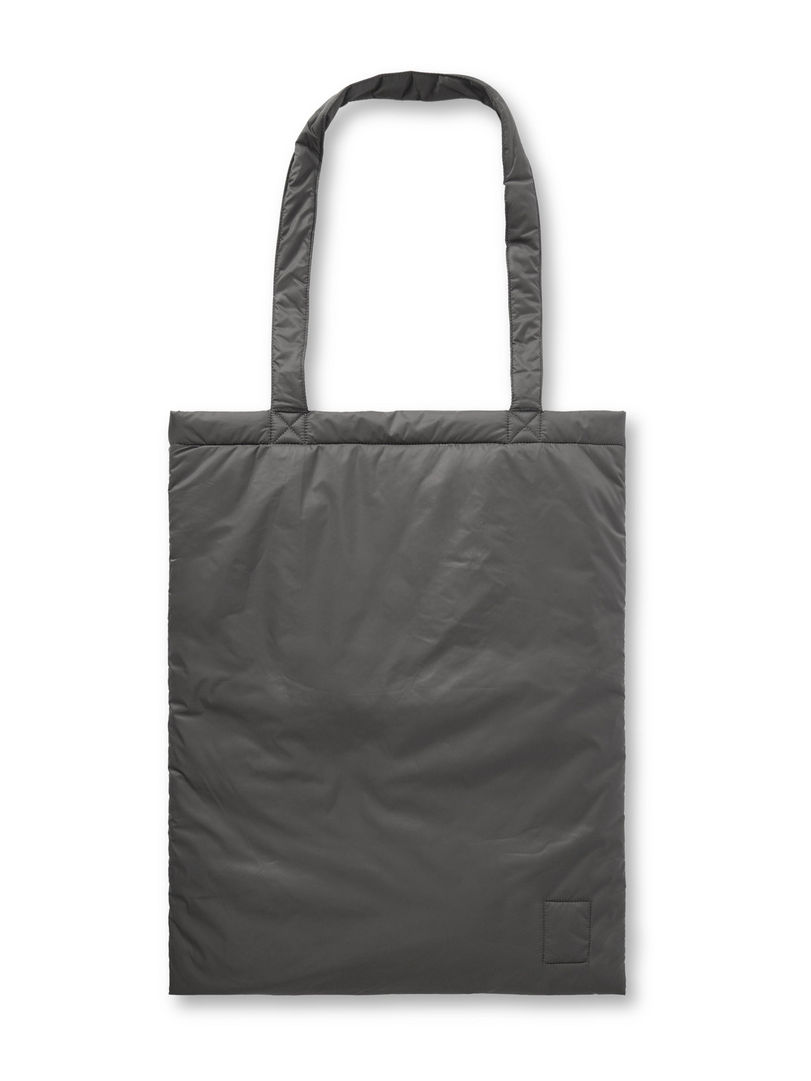 Rick Owens Drkshdw Padded Shell Tote Bag In Gray
