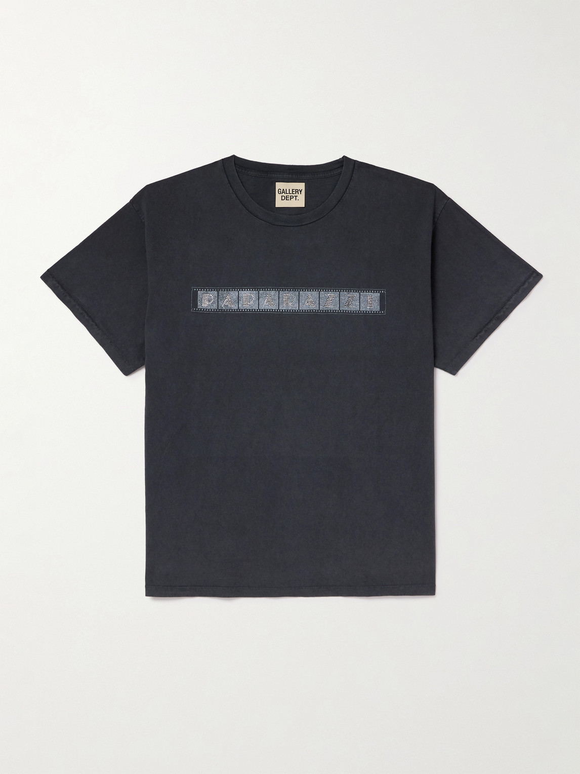 Gallery Dept. Paparazzi Crystal-Embellished Glittered Printed Cotton-Jersey T-hirt - Men