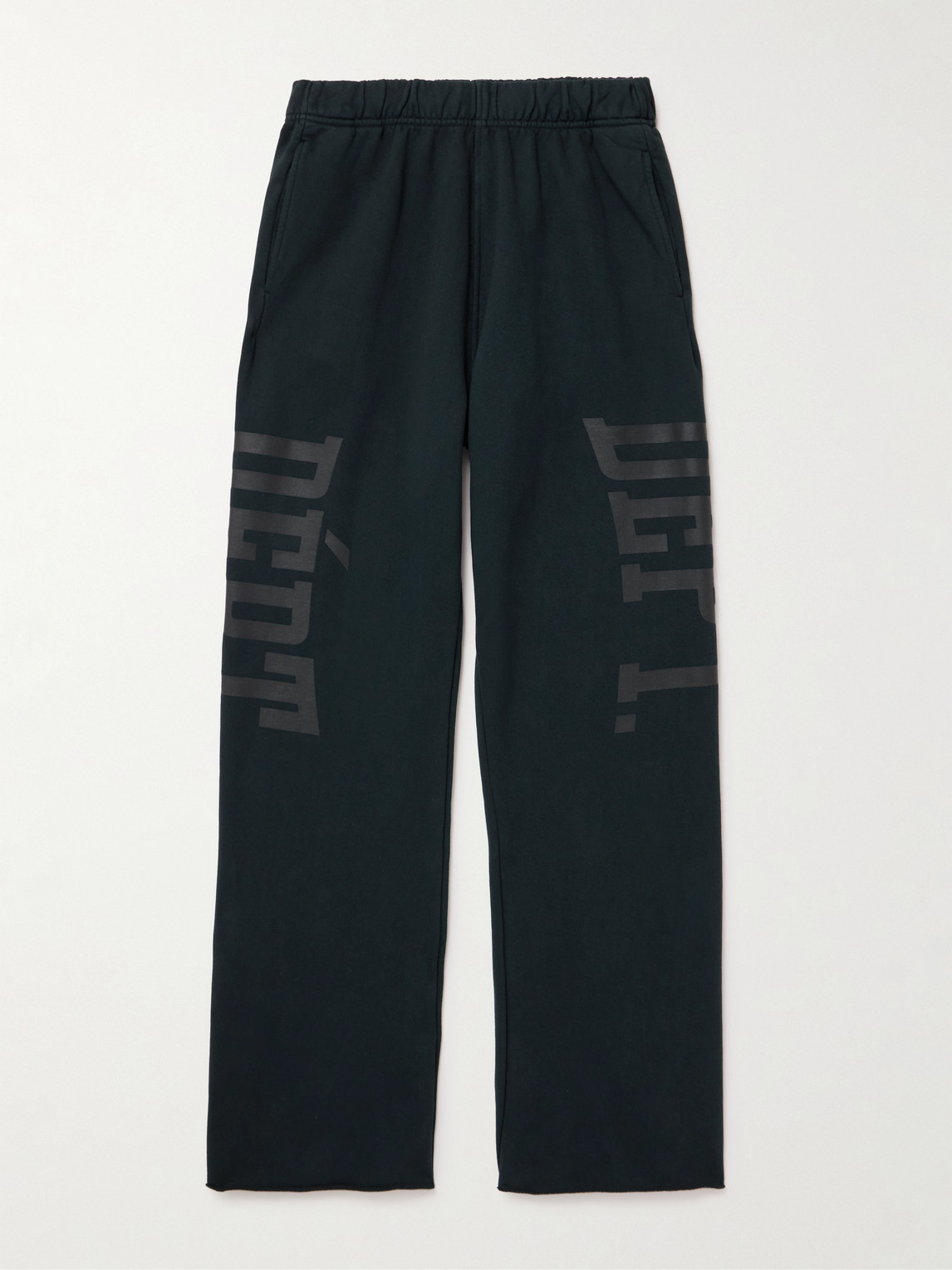 Gallery Dept. Post Workout Logo-Print Wide-Leg Cotton-Jersey Sweatpants - Men