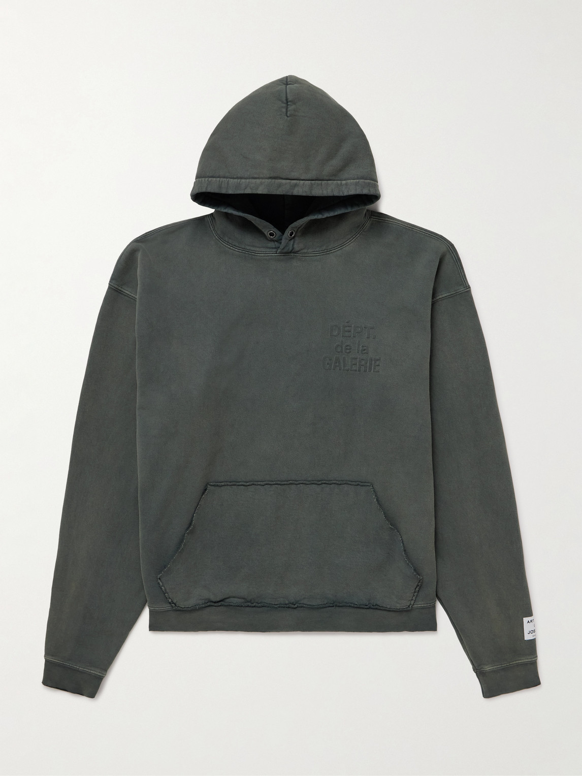 Gallery Dept. Oversized Logo-Debossed Cotton-Jersey Hoodie - Men