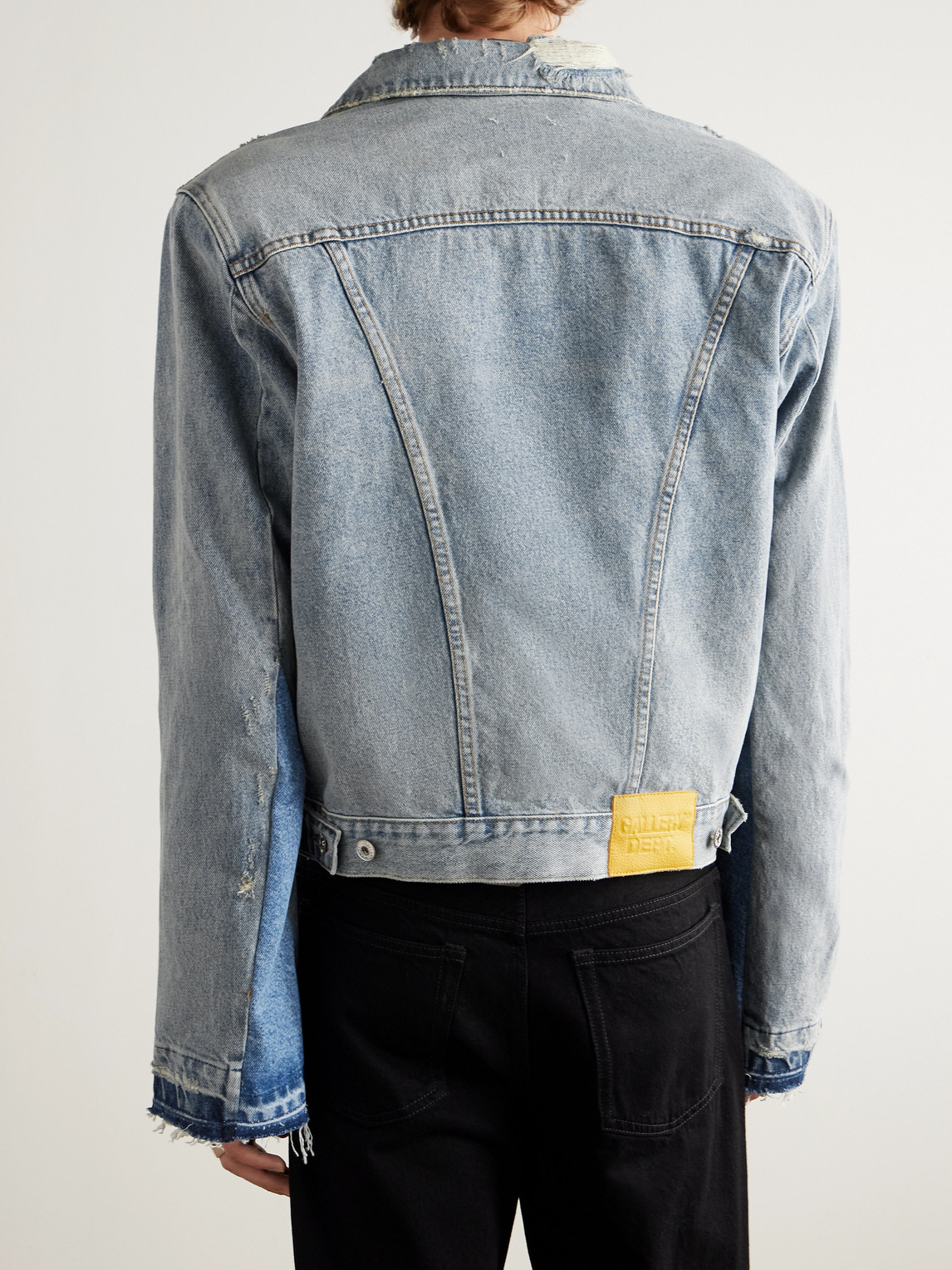  Gallery Dept. - Ford Panelled Denim Trucker Jacket - Men - Blue - S 