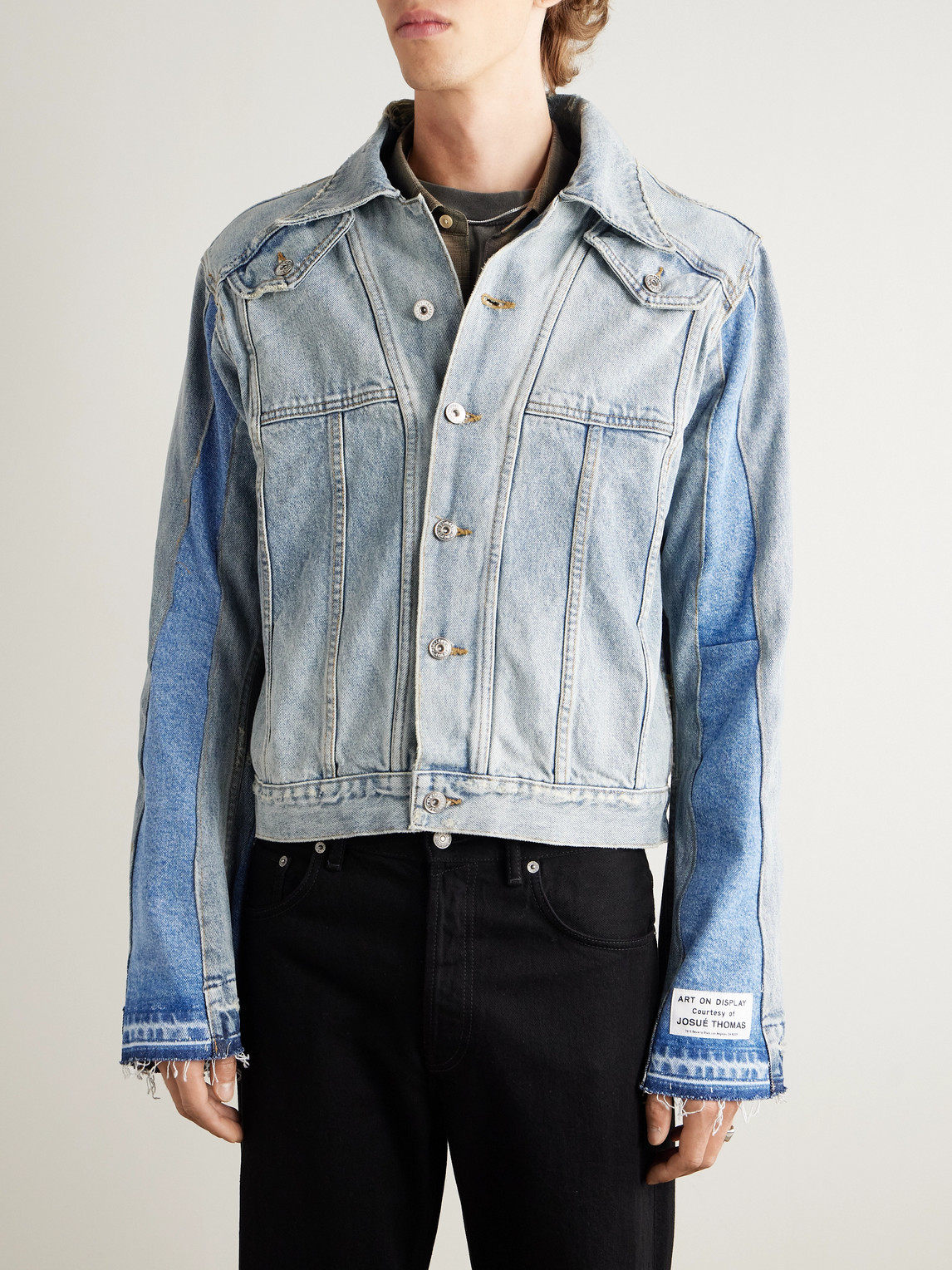  Gallery Dept. - Ford Panelled Denim Trucker Jacket - Men - Blue - S 