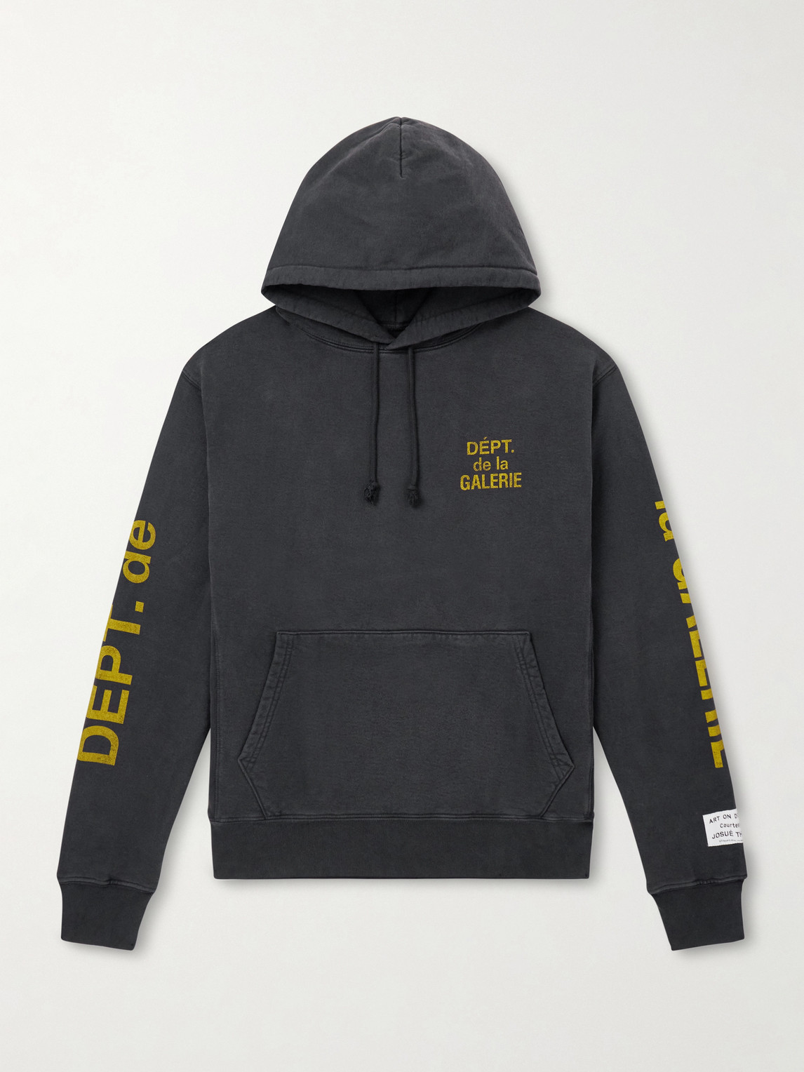 Gallery Dept. Logo-Print Cotton-Jersey Hoodie - Men
