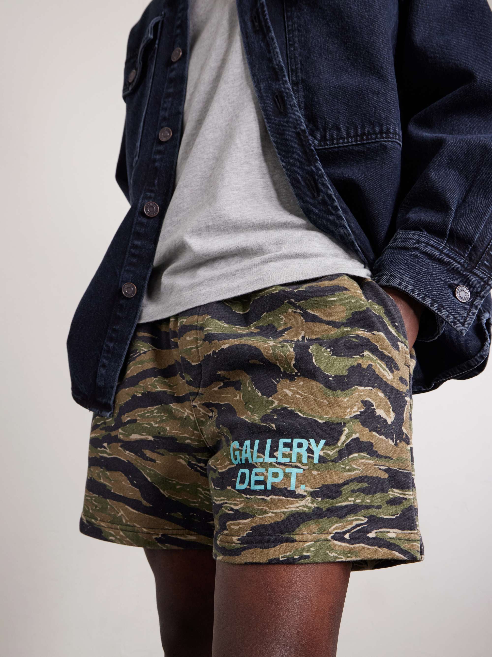 GALLERY DEPT. Zuma Straight-Leg Camouflage and Logo-Print Cotton
