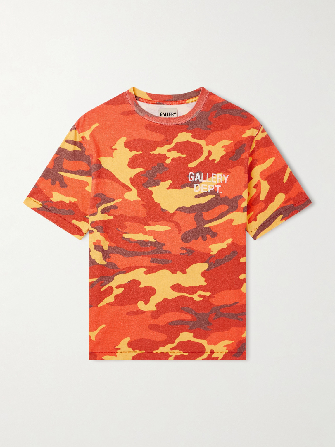 Gallery Dept. Souvenir Camouflage Logo-Print Cotton-Jersey T-Shirt - Men