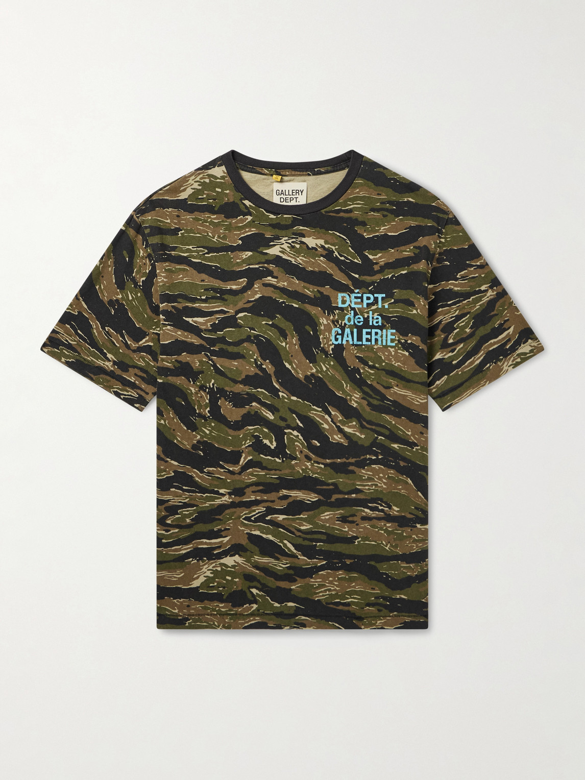Gallery Dept. French Camouflage Logo-Print Cotton-Jersey T-Shirt - Men