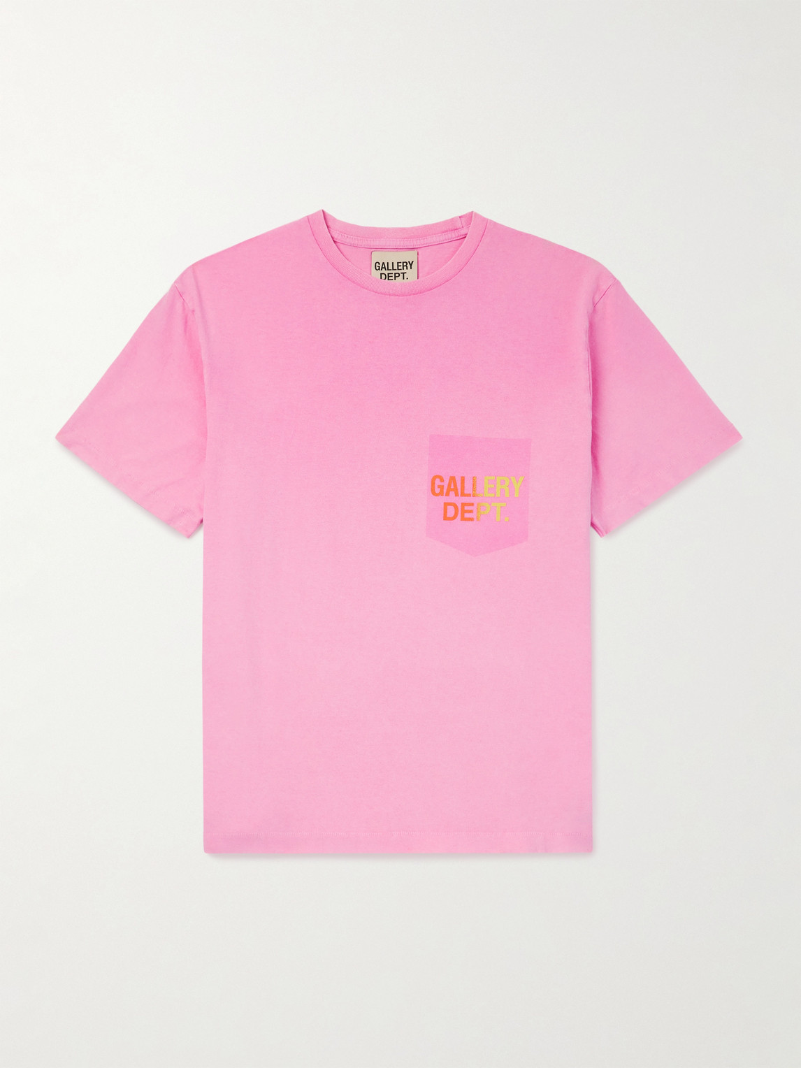 Gallery Dept. Boardwalk Logo-Print Paint-Splattered Cotton-Jersey T-Shirt - Men