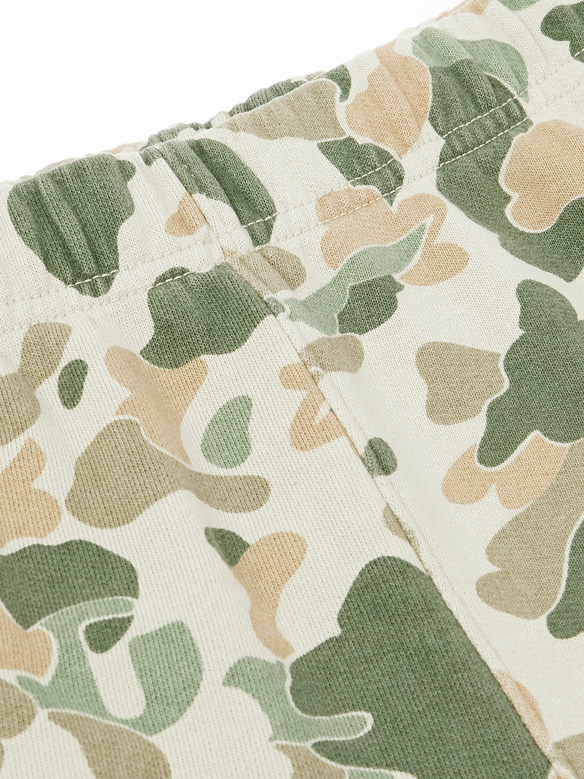 Gallery Dept. Flared Patchwork Camouflage And Logo-print Cotton-jersey Sweatpants In Multi