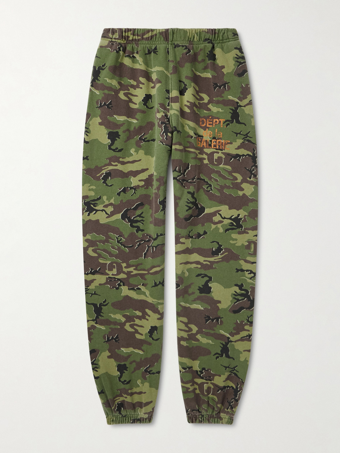 Gallery Dept. Tapered Camouflage and Logo-Print Cotton-Jersey Sweatpants - Men