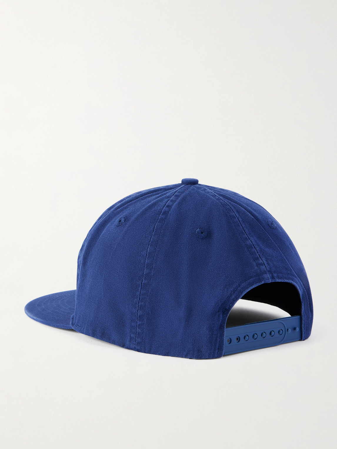 Gallery Dept. Logo-embroidered Cotton-twill Baseball Cap In Blue
