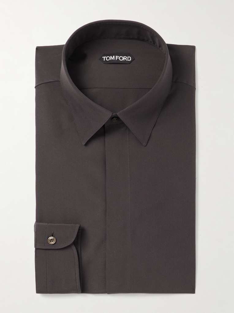 Tom Ford — Slim-Fit Silk Shirt