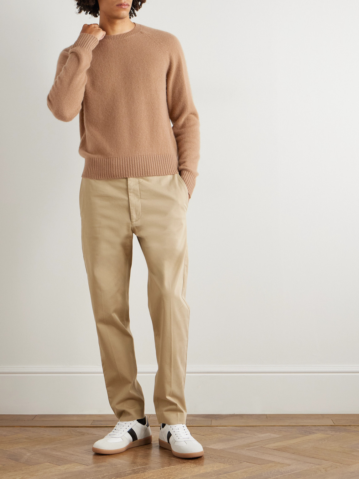 Tom Ford Raglan-sleeve Cashmere Sweater In Multi