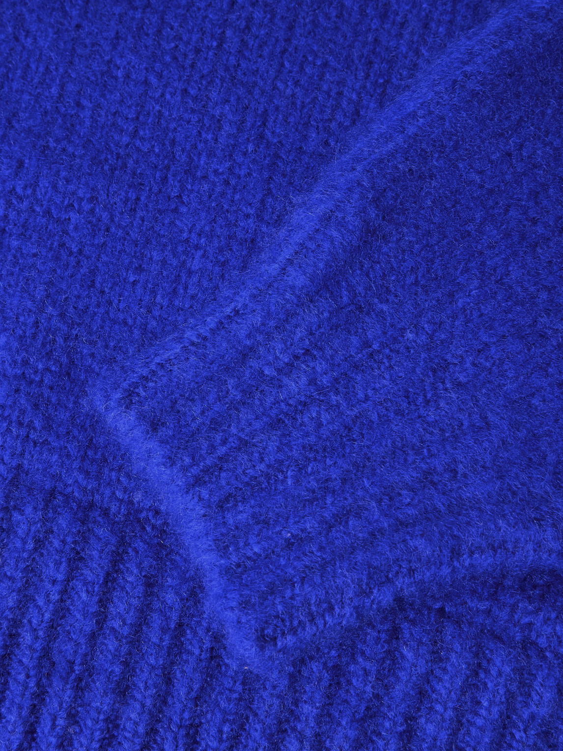 Tom Ford Brushed-cashmere Sweater In Blue