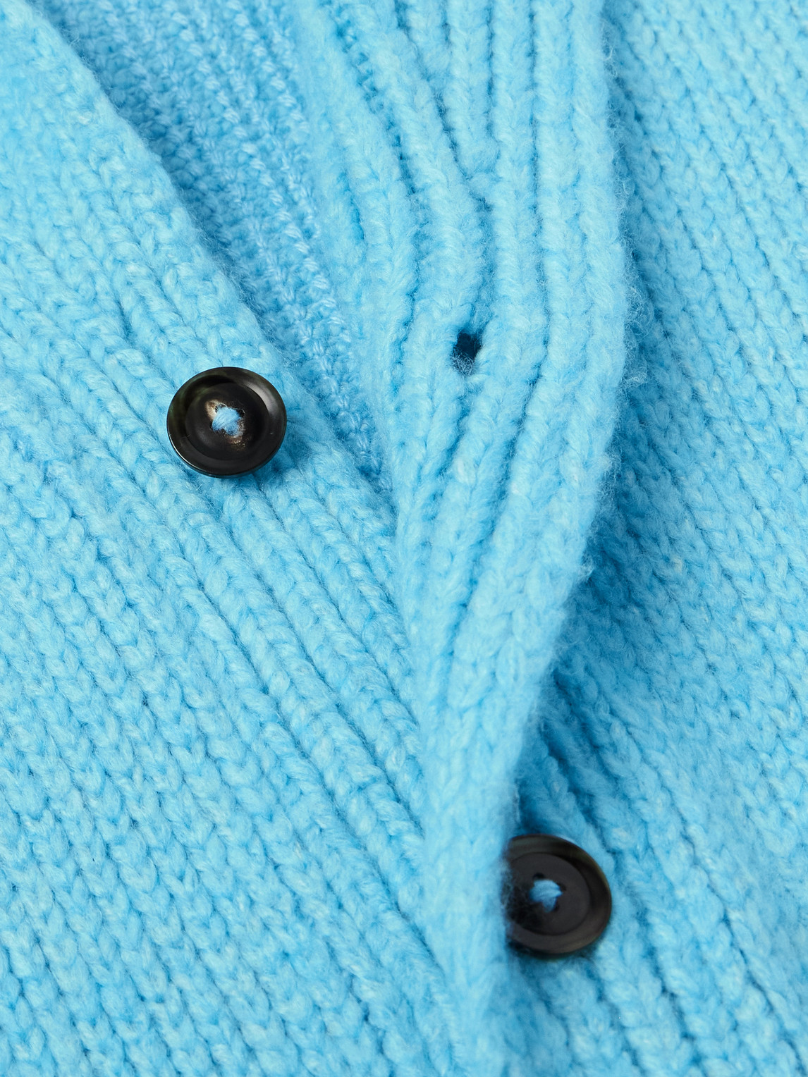 Tom Ford Mens Air Blue Shawl-collar Regular-fit Cashmere Cardigan In Blue