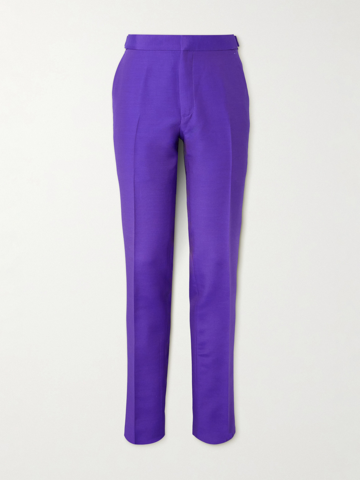 Tom Ford Slim-Fit Wool and Silk-Blend Suit Trousers IT 52