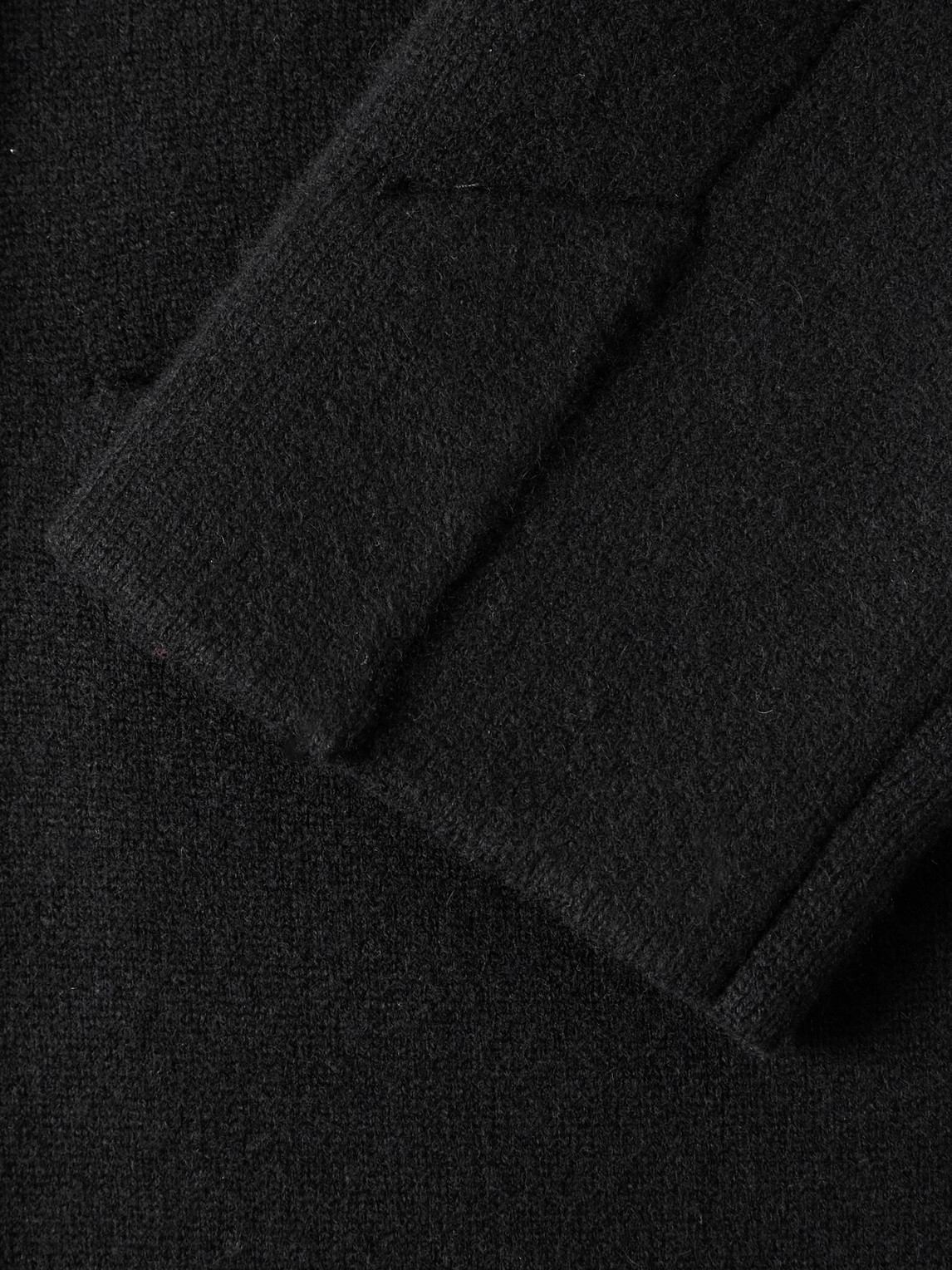 Tom Ford Double-breasted Cashmere-blend Suit Jacket In Black