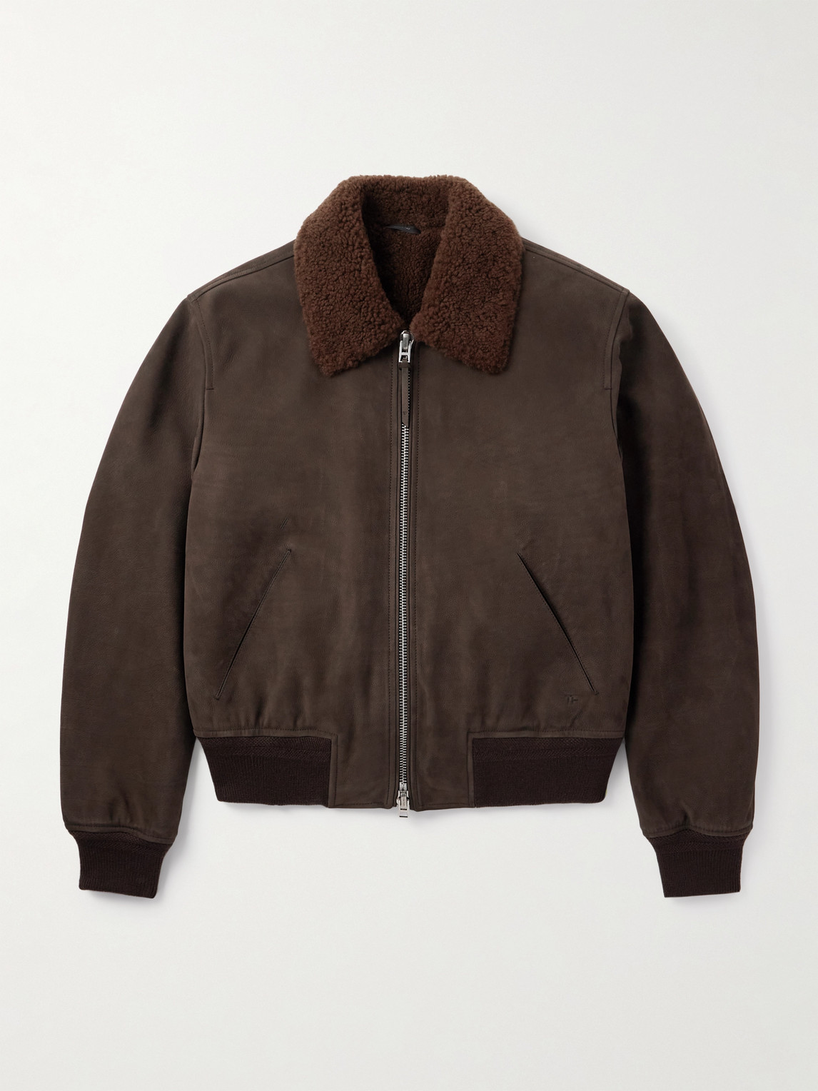 Tom Ford Shearling Bomber Jacket - Men