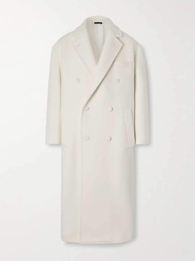 Tom Ford — Double-Breasted Cashmere Coat